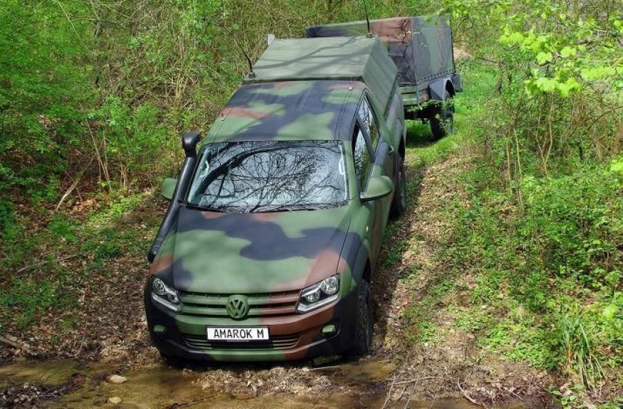  Volkswagen Amarok LMPV Rheinmetall 2012 года  (фото 7 из 7)